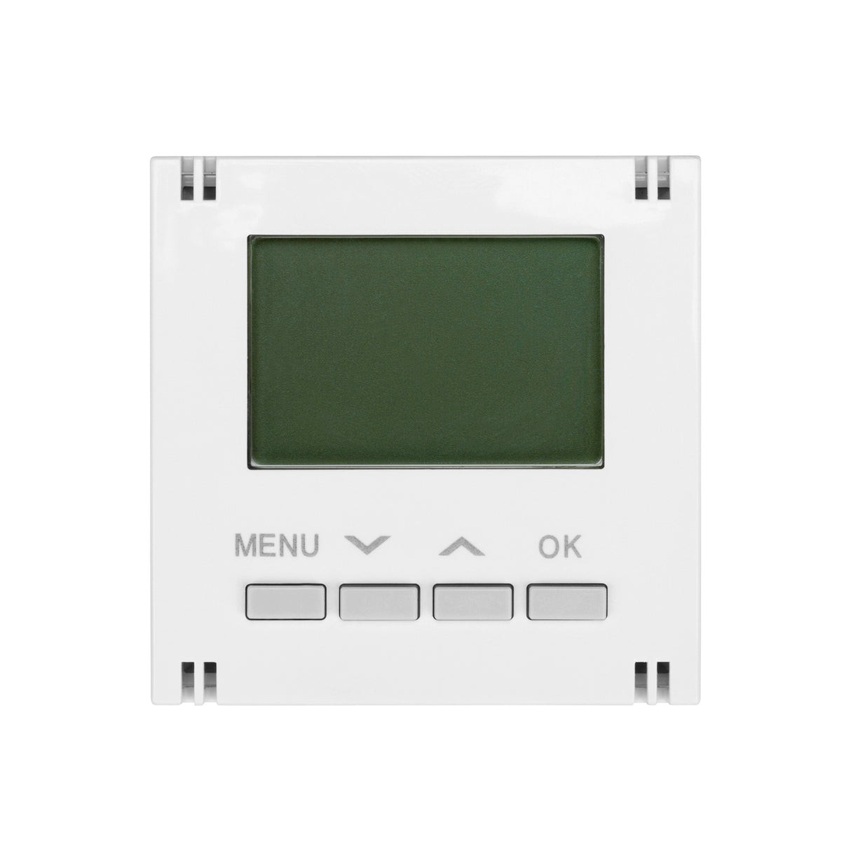 Digitaler Raumthermostat Aufsatz, Heizung, weiß
