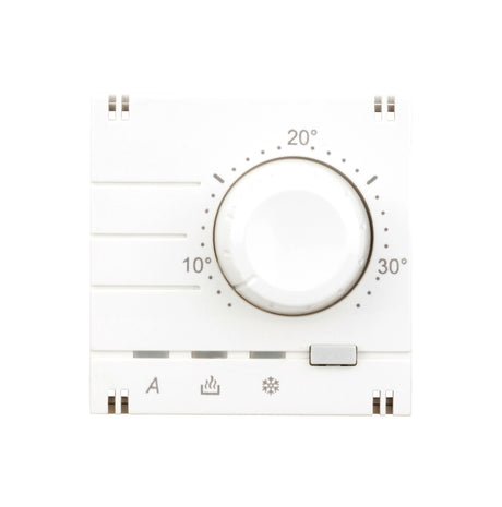 Analoger Raumthermostat Aufsatz, Heizung/Kühlung, Weiß