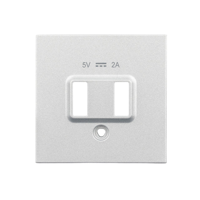 USB Ladesteckdosen-Abdeckung, weiß