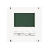 Digitaler Raumthermostat Aufsatz, Heizung, weiß