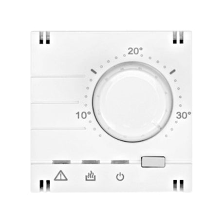 Analoger Raumthermostat Aufsatz, Heizung, weiß