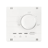 Analoger Raumthermostat Aufsatz, Heizung/Kühlung, Weiß