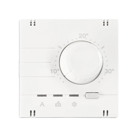 Analoger Raumthermostat Aufsatz, Heizung/Kühlung, Weiß