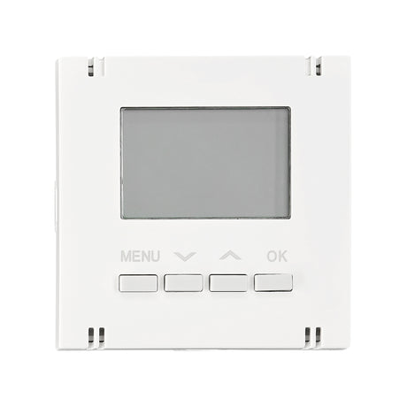 Fußbodenthermostat Aufsatz, weiß