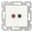 Foto: Cinch Audiosteckdose, Schraubkontakte