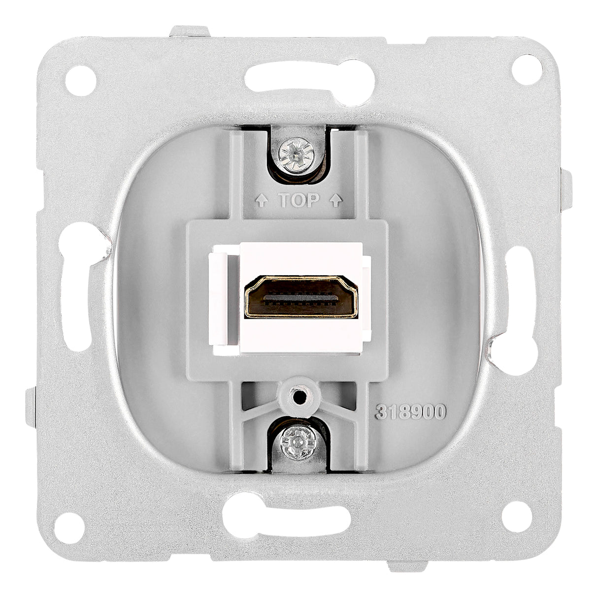 HDMI Einsatz, mit Keystone