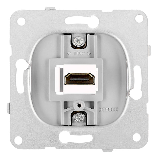 HDMI Einsatz, mit Keystone