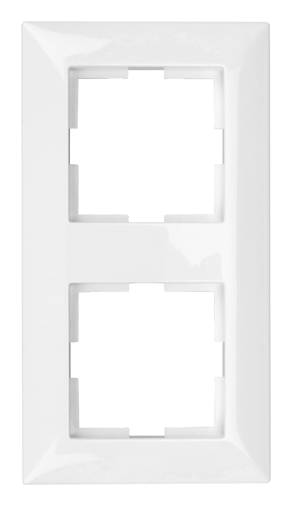Rahmen 2-fach, Design CLASSIC, weiß