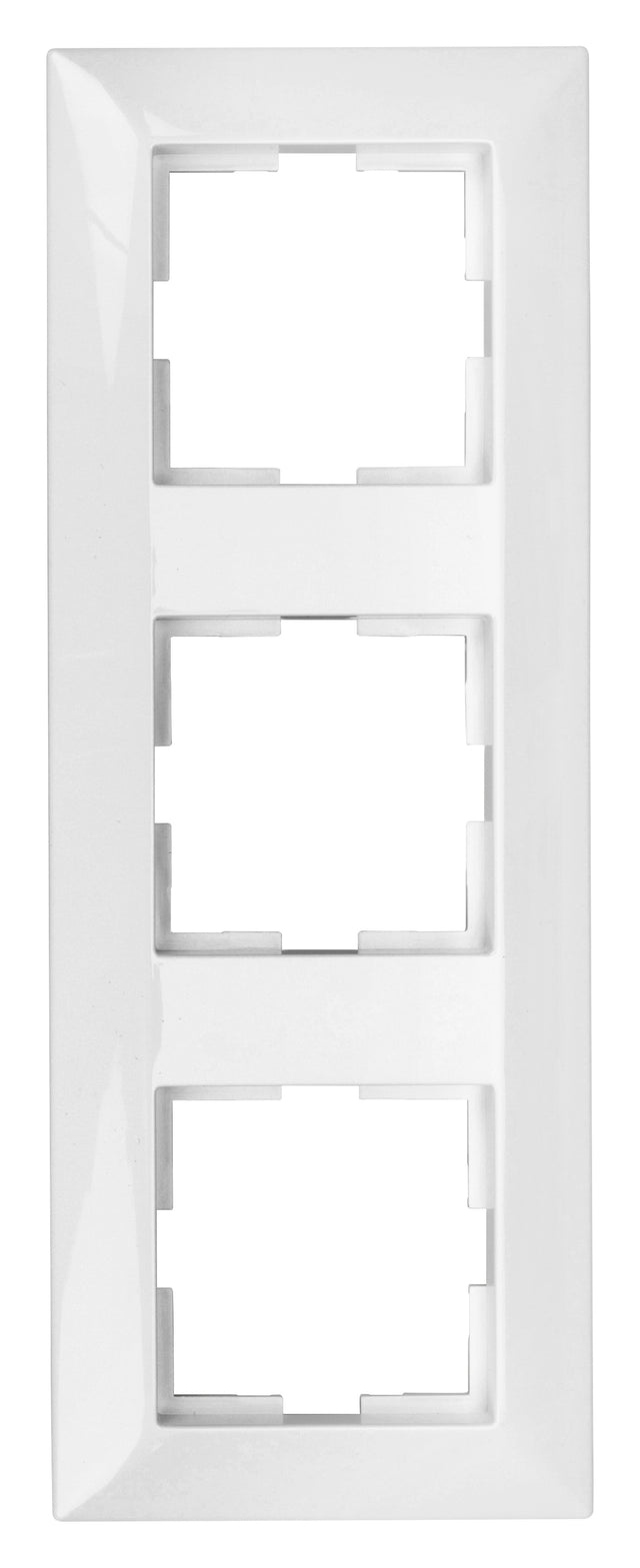 Rahmen 3-fach, Design CLASSIC, weiß