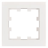 Rahmen 1-fach, Design CUBIC, weiß
