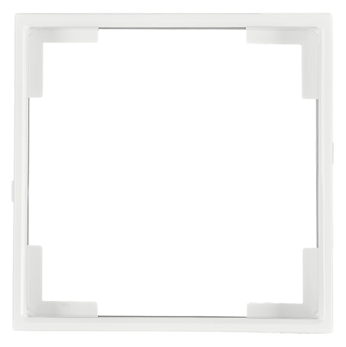 Adapterrahmen 55x55 mm zu 50x50mm, weiß, 1 VE = 5 Stück