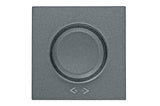Abdeckung für Dimmer, anthrazit