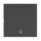 Wippe S 50 mit Symbol Glocke, anthrazit