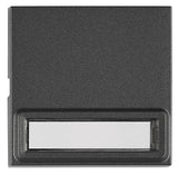 Wippe S 50 mit beleuchtetem Schriftfeld, anthrazit