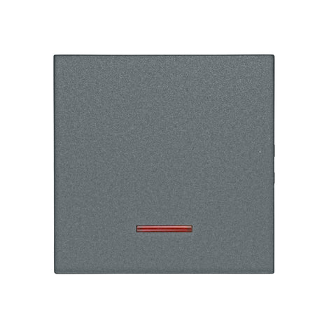 Wippe S 55 mit roter Linse, anthrazit