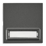 Wippe S 55 mit beleuchtetem Schriftfeld, anthrazit