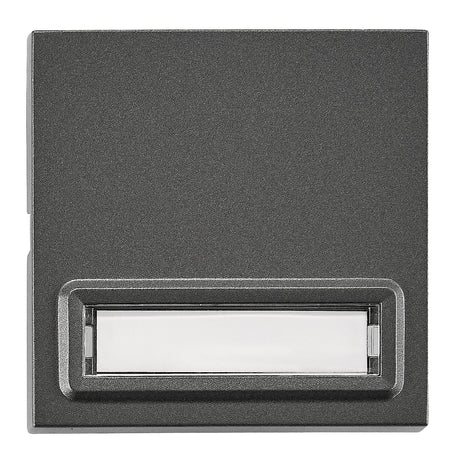 Wippe S 55 mit beleuchtetem Schriftfeld, anthrazit