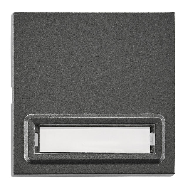Wippe S 55 mit beleuchtetem Schriftfeld, anthrazit
