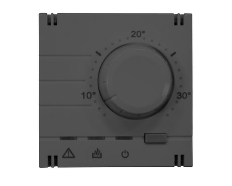 Analoger Raumthermostat Aufsatz, Heizung, anthrazit