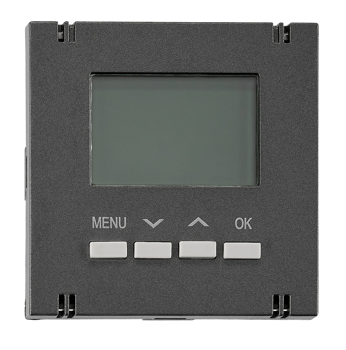 Digitaler Raumthermostat Aufsatz, Heizung, Anthrazit