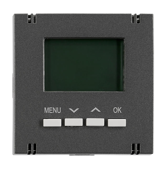 Fußbodenthermostat Aufsatz, anthrazit