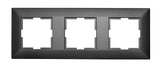 Rahmen 3-fach, Design CLASSIC, anthrazit