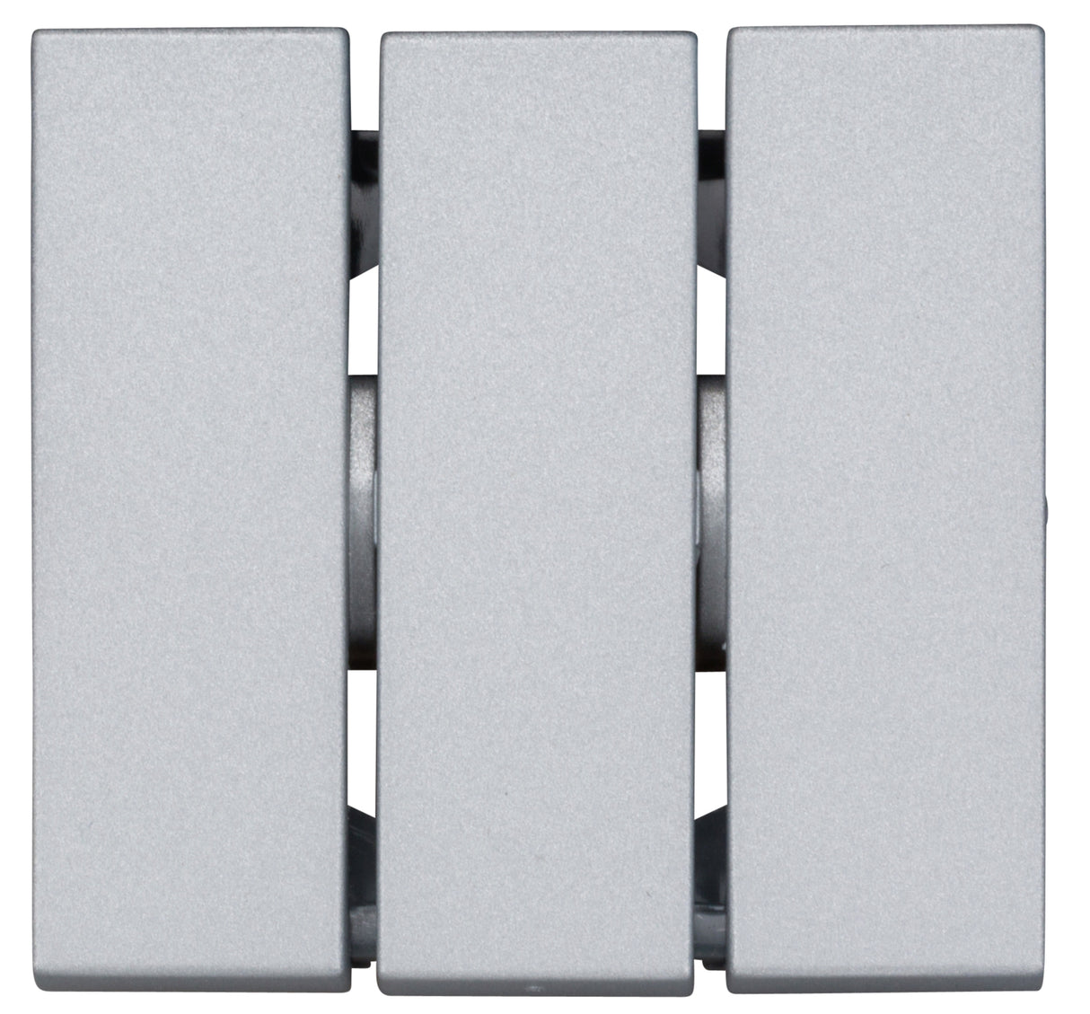 Wippe 50 für Ausschalter 3 fach, Silber