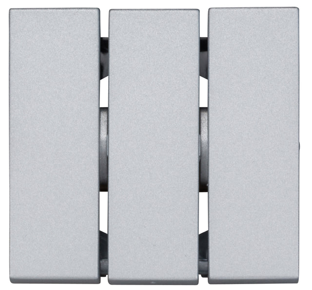 Wippe 50 für Ausschalter 3 fach, Silber