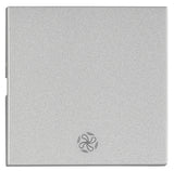 Wippe S 50 mit Symbol Lüfter, Silber