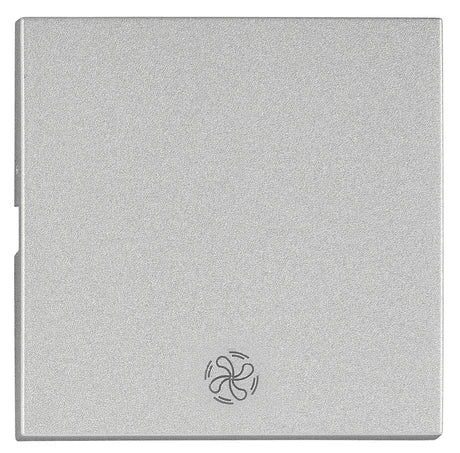 Wippe S 50 mit Symbol Lüfter, Silber