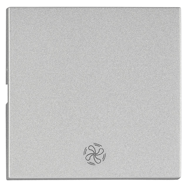 Wippe S 50 mit Symbol Lüfter, Silber