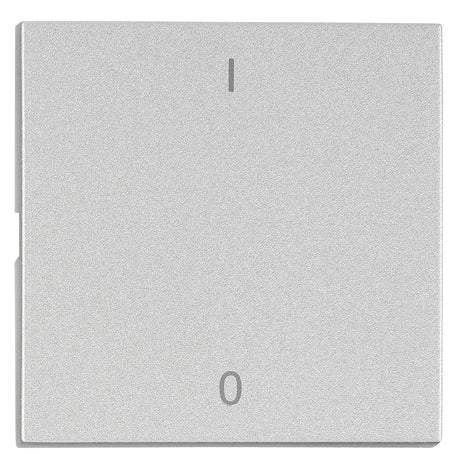 Wippe S 50 mit Symbol EIN/AUS, Silber