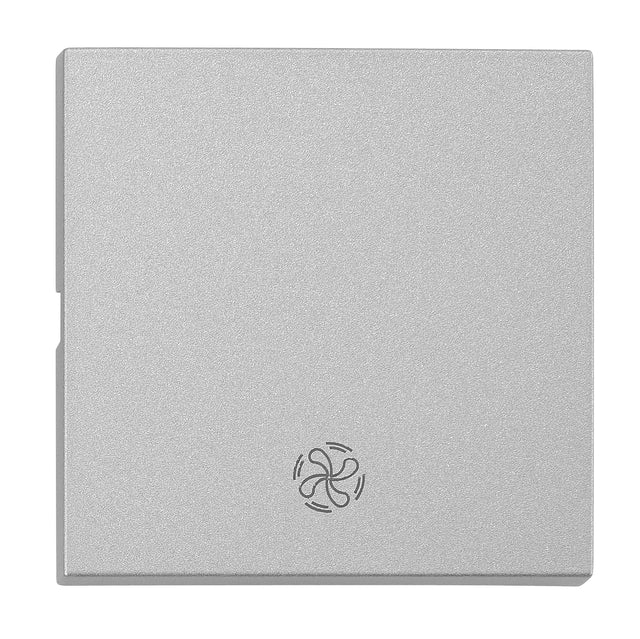 Wippe S 55 mit Symbol Lüfter, Silber