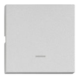 Wippe S 55 mit transparenter Linse, Silber