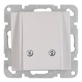 Kabelauslass mit Abdeckung, Silber