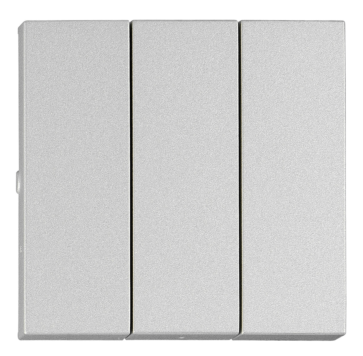 Wippe S 55 für Ausschalter 3 fach, Silber
