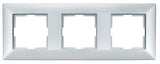 Rahmen 3-fach, Design CLASSIC, Silber