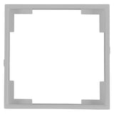 Adapterrahmen 55x55 mm zu 50x50mm, Silber,  1 VE = 5 Stück
