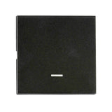 Wippe S 55 mit transparenter Linse, schwarz, matt
