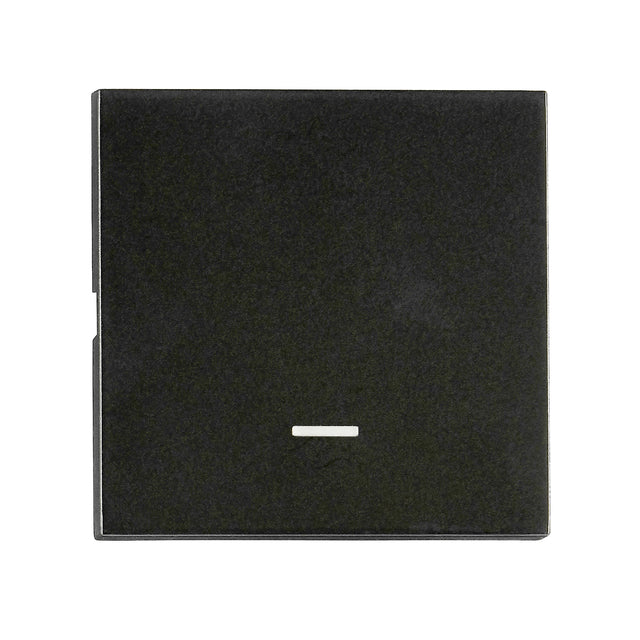 Wippe S 55 mit transparenter Linse, schwarz, matt