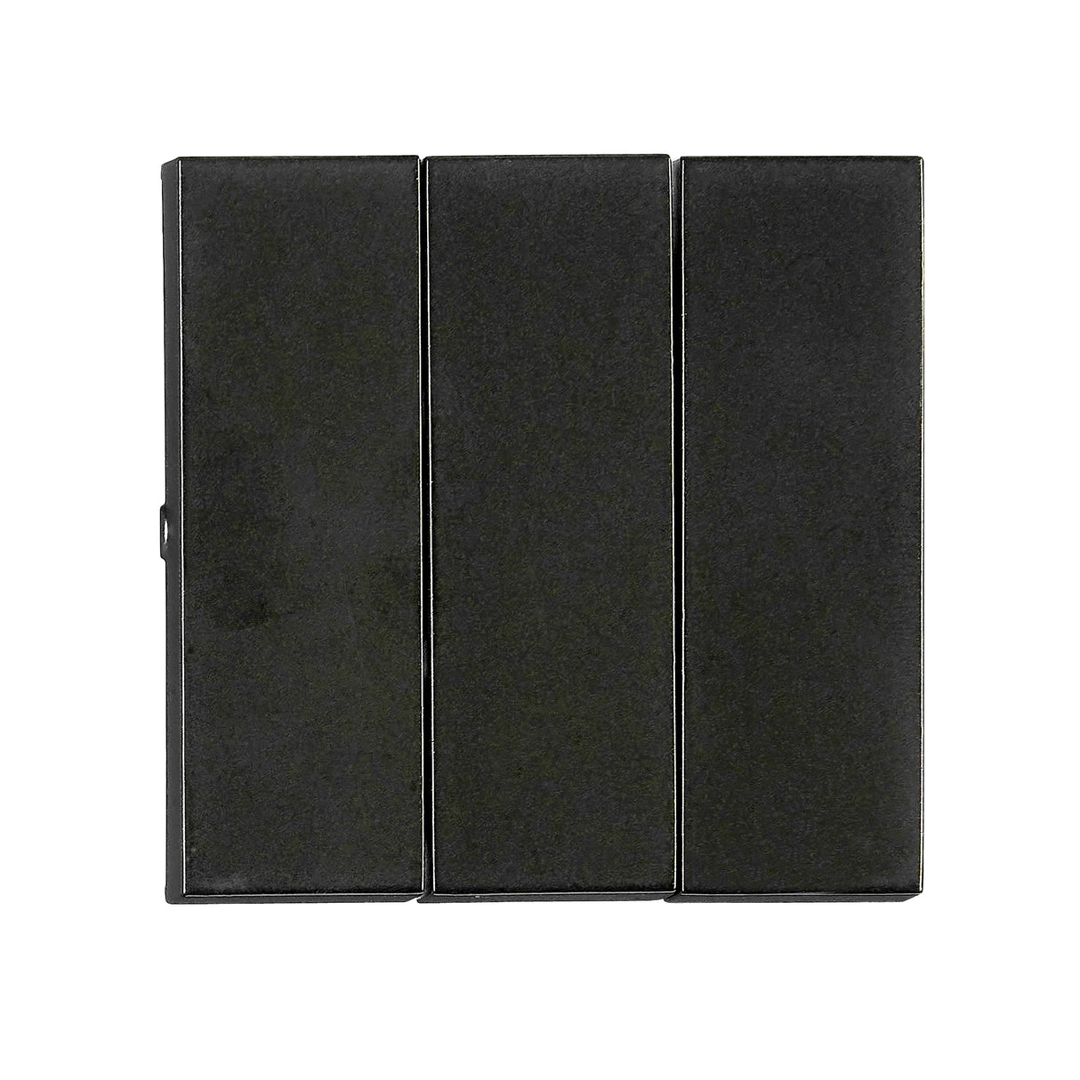 Wippe S 55 für Ausschalter 3 fach, schwarz, matt