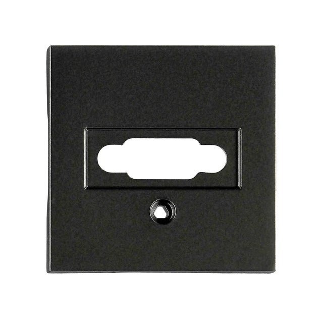 VGA Aufsatz, schwarz, matt