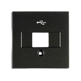 USB Aufsatz, schwarz, matt