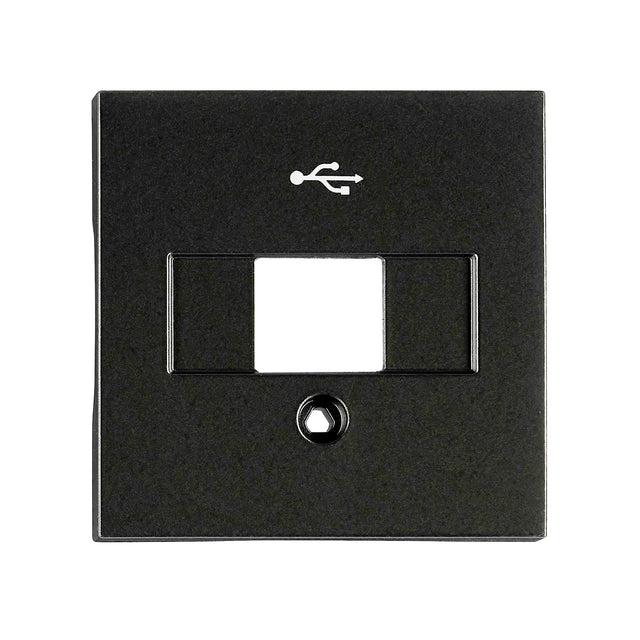USB Aufsatz, schwarz, matt