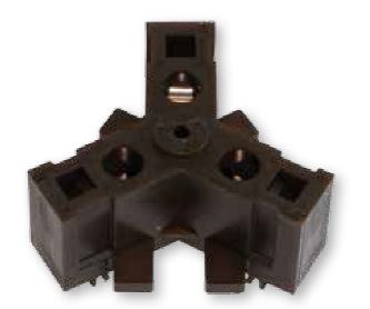 Anschlussklemmenblock in Zugfedertechnik für Ø85mm