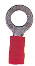 Ringzunge isoliert, rot, 0,5-1,5mm², M5
