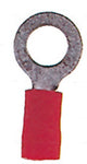 Ringzunge isoliert, rot, 0,5-1,5mm², M5