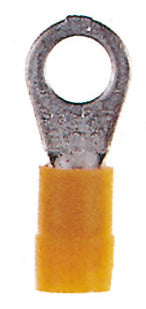 Ringzunge isoliert, gelb, 4-6mm², M6