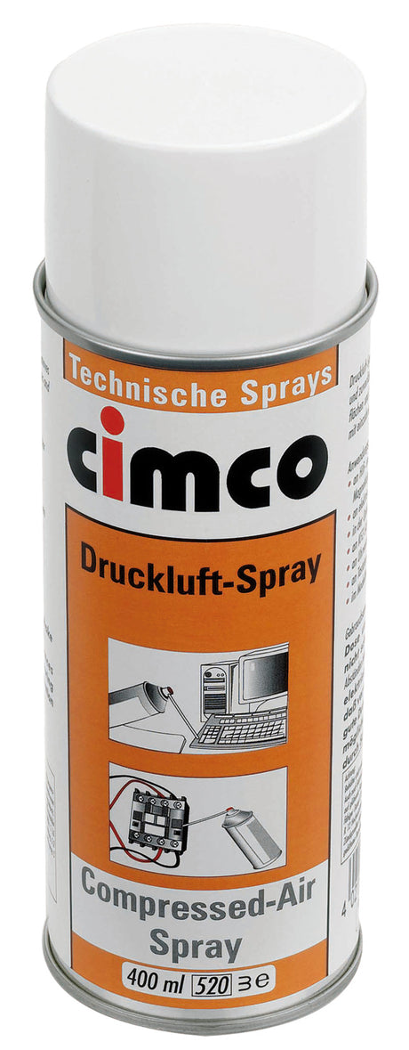 Foto: Druckluft-Spray 400ml, berüchrungsfreie Reinigung