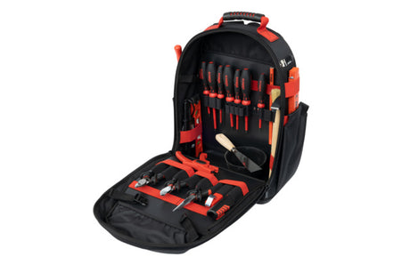 Lehrlingsrucksack ECO 370x210x490mm, 28 Werkzeuge